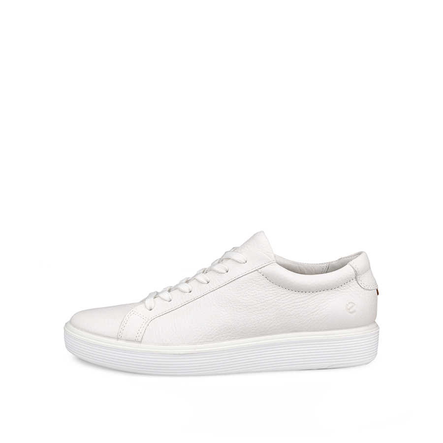 Ecco Sneakers Soft 60 W Lace Up Lea 219203 01007 White