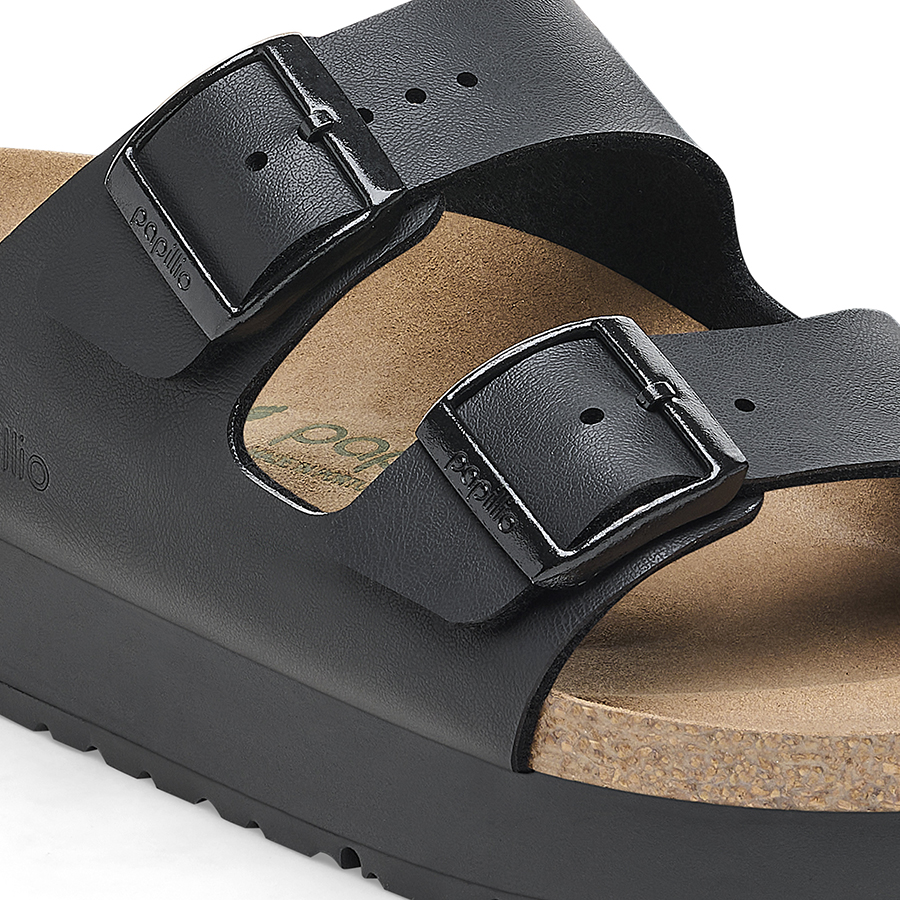 Birkenstock Ciabatta Arizona Platform Veg Birko Flor 1027395 Black