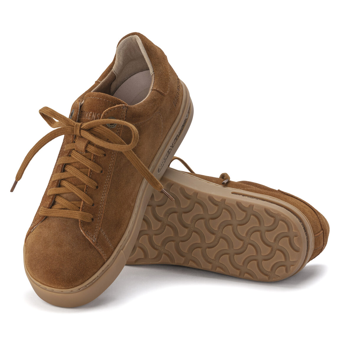 Birkenstock Sneaker Bend Low Men Suede Leather 1023654 Mink