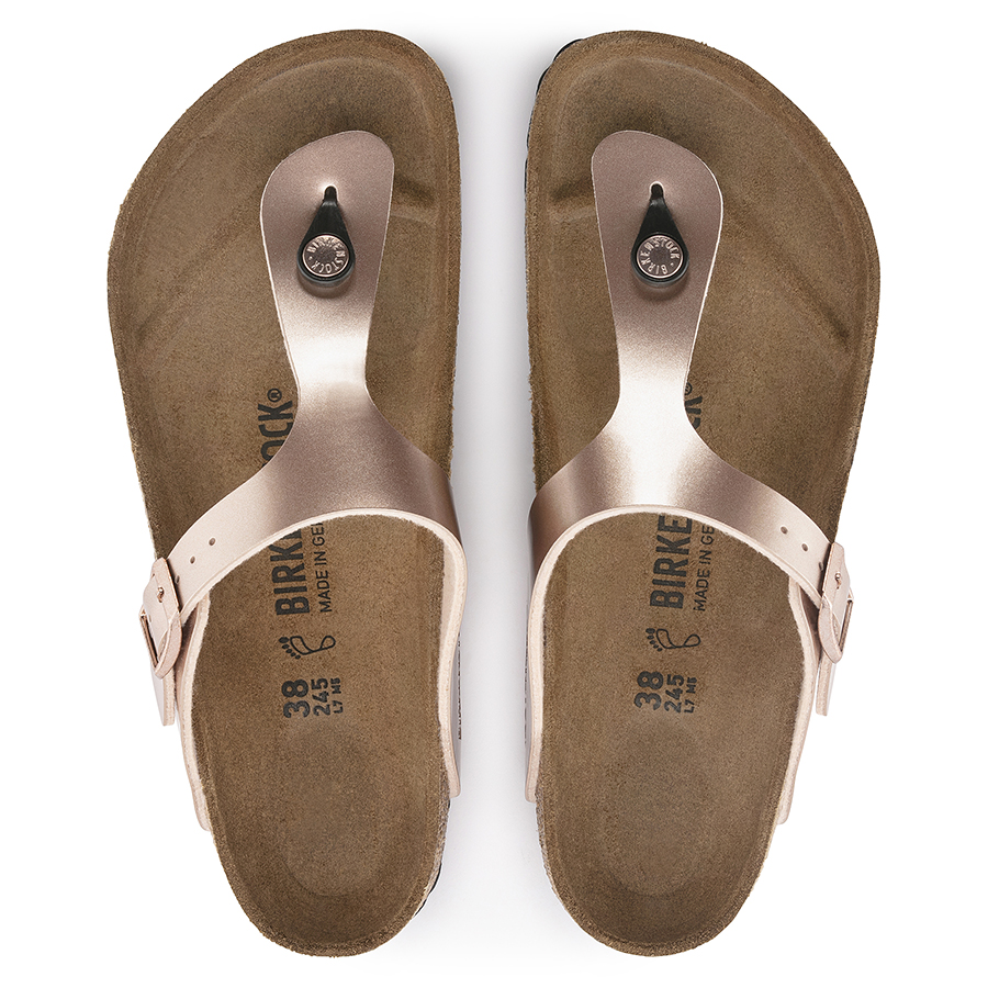 Birkenstock Ciabatta Infradito Gizeh Birko Flor 1023943 Copper