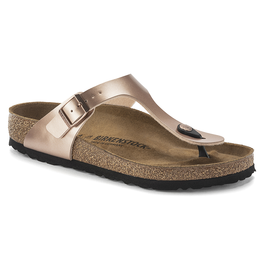 Birkenstock Ciabatta Infradito Gizeh Birko Flor 1023943 Copper