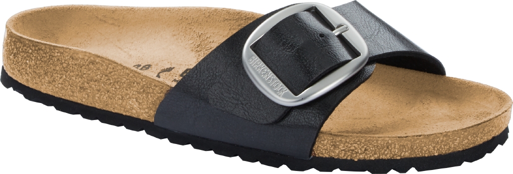 Birkenstock Ciabatta Madrid Big Buckle Birko Flor Graceful 1015315 Licorice