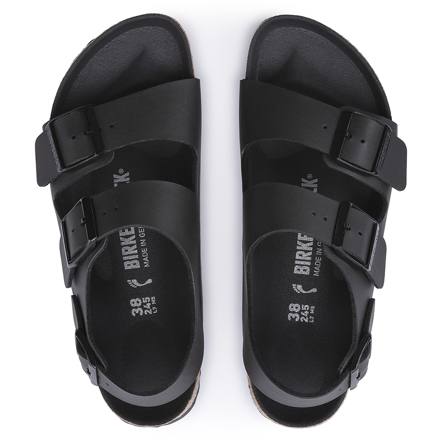 Birkenstock Sandalo Milano Triples Birko Flor 1024998 Black