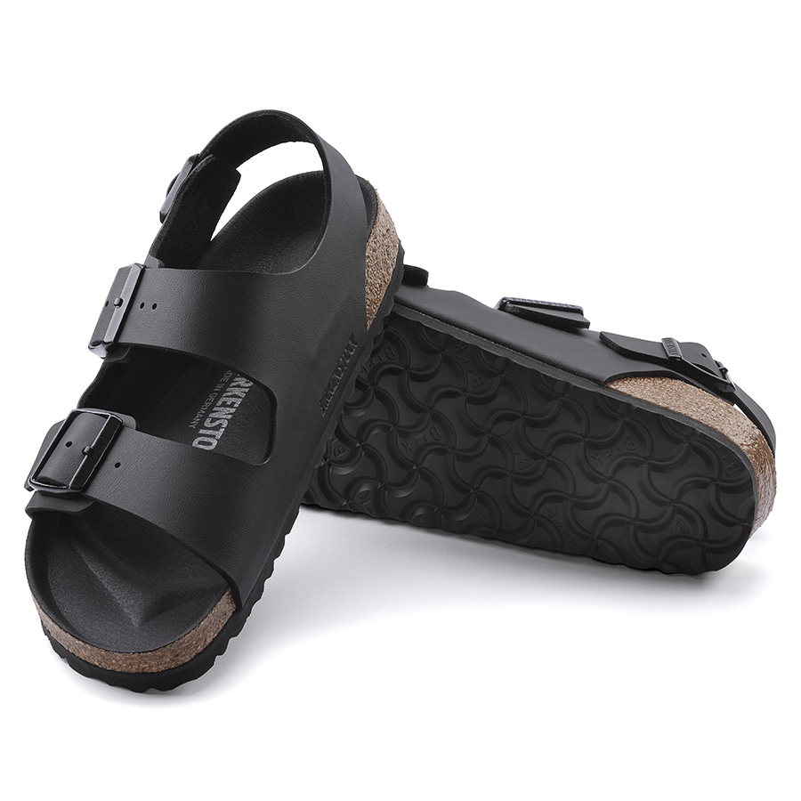 Birkenstock Sandalo Milano Triples Birko Flor 1024998 Black