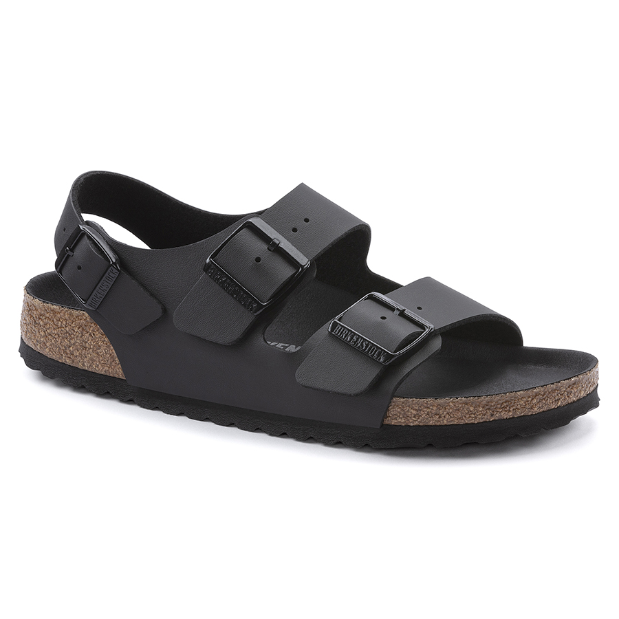 Birkenstock Sandalo Milano Triples Birko Flor 1024998 Black