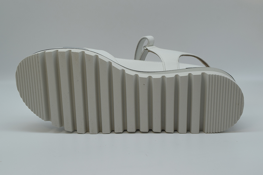 Tomasi Sandalo Con Regolazioni Forma Graz Flex MELITA SABOT Vitello Bianco