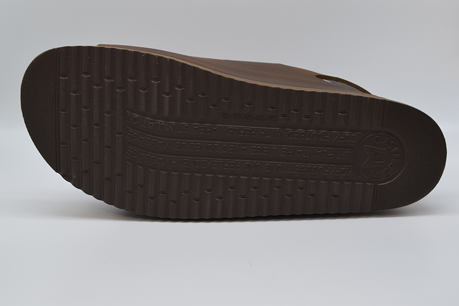 Mephisto Sandalo Uomo Doppia Fibia NARDO Scratch 3451 Dark Brown