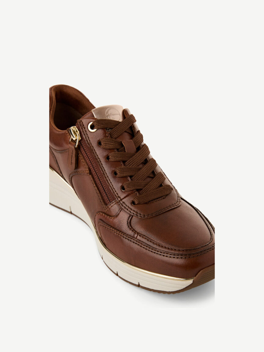 Tamaris Sneaker Donna Stringata Con Zeppa 6 Cm 23764-43 311 Muscat