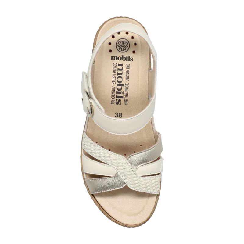 Mephisto Sandalo Cinturini Pianta Regolabile Sul Collo NANCIA Charm 9502/si.7880/ha.62580 Gold