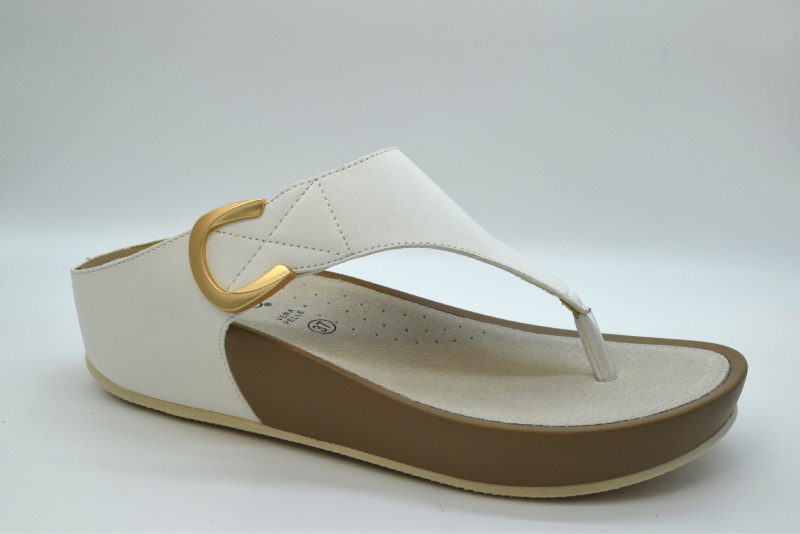 Grunland Infradito Donna Zeppa 4 ci2578 Bianco