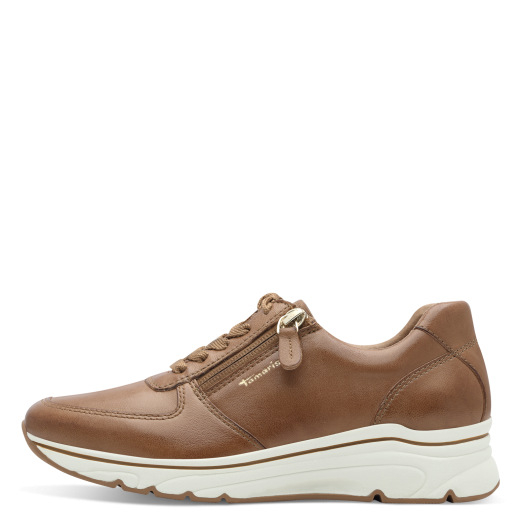Tamaris Sneaker Donna Stringata Con Cerniera 23711-42 348 Cognac