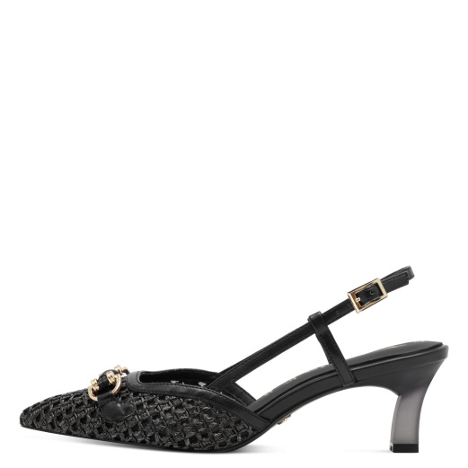 Tamaris Chanelle Tessuto Con Punta Ed Accessorio 29634-44 001 Black