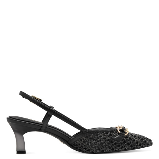 Tamaris Chanelle Tessuto Con Punta Ed Accessorio 29634-44 001 Black