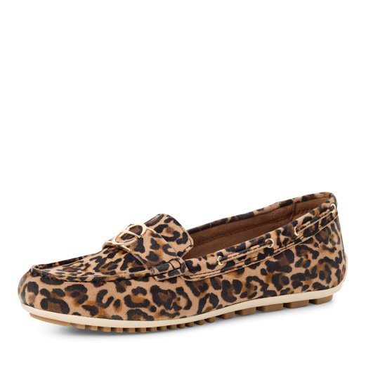 Tamaris Mocassino Tipo Tod's Con Accessorio 24630.44 360 Leopardo