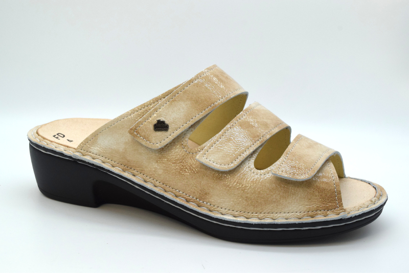 Finncomfort Ciabatta donna 26880 calzata H CANZO Apache Beige 57006