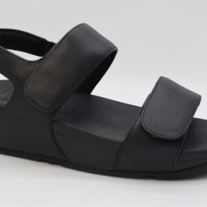 Fitflop Lulu Velcro Adj Sandal con regolazioni FV8 Black 090