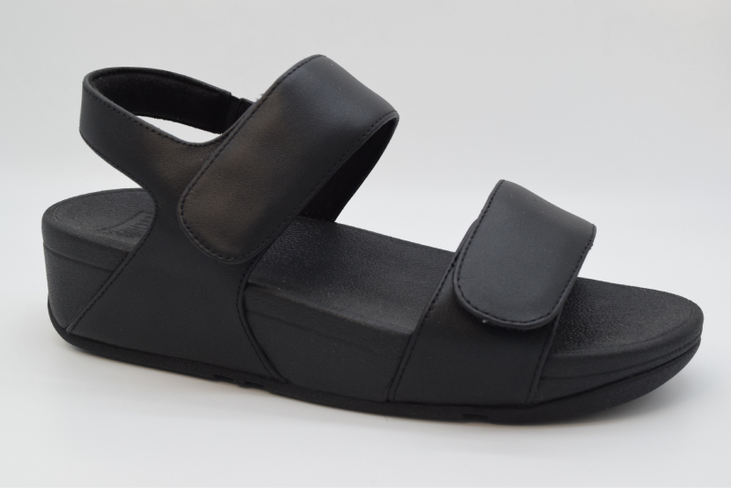 Fitflop Lulu Velcro Adj Sandal con regolazioni FV8 Black 090