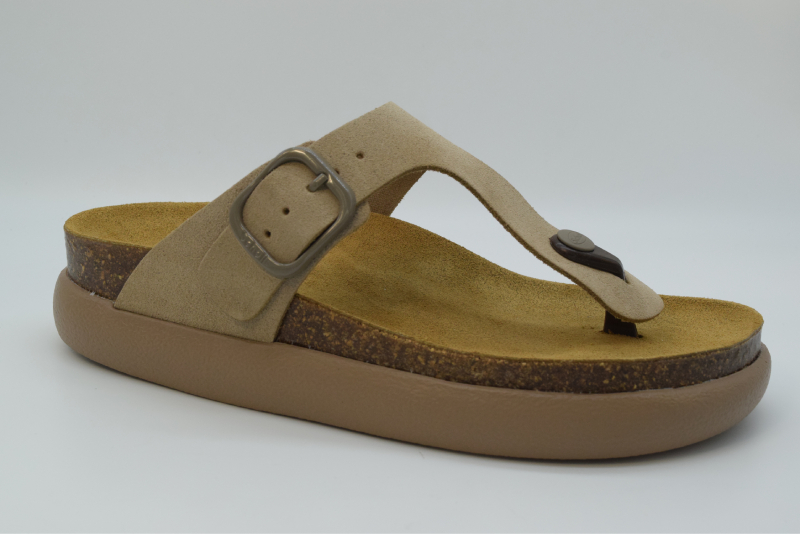 Scholl Infradito zeppa 30 ANAIS CHUNKY Dark Beige