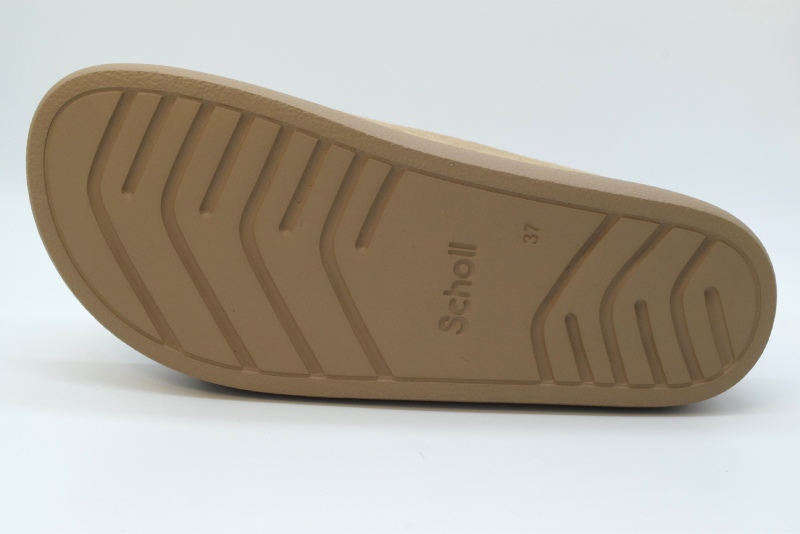 Scholl Ciabatta 2 fasce fibia NOELLE CHUNKY Dark Beige