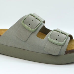 Scholl Ciabatta 2 fasce fibia NOELLE CHUNKY Sage