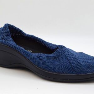 Arcopedico 1701 Decoltè Scollo V Con Zeppa 4 Cm MAILU 3r   Denim