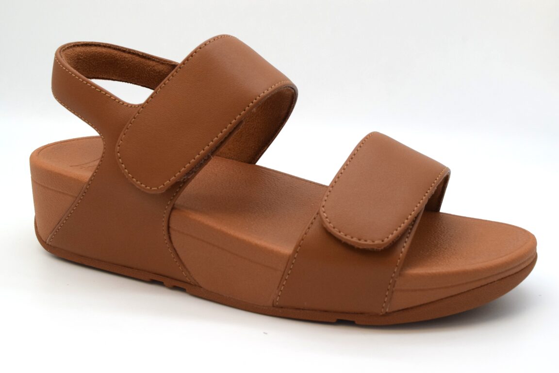 Fitflop Lulu Velcro Adj Sandal Con Regolazioni FV8 Light Tan 592