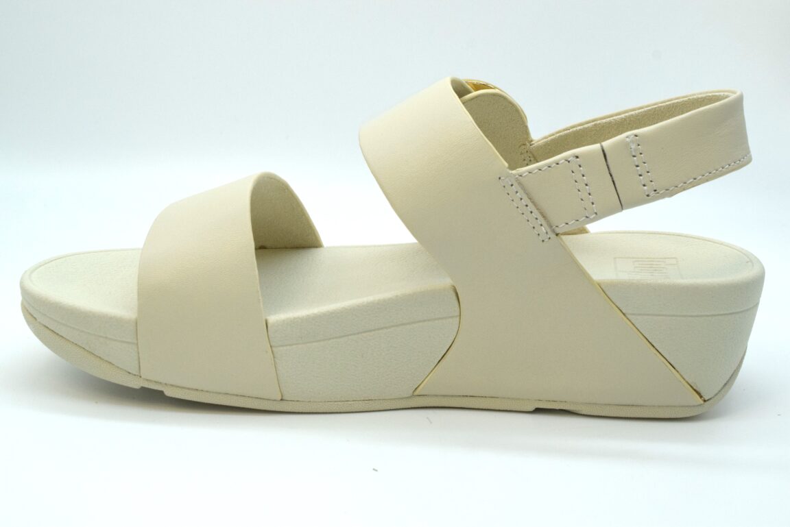 Fitflop Lulu Re Sin-buckle Leather Sandalo Con Regolazioni JE7 Paris Beige A99