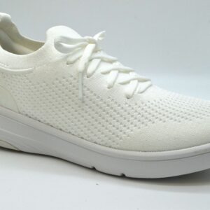 Fitflop Super Q Knit Slip On Lace Sneakers JH9 White 194