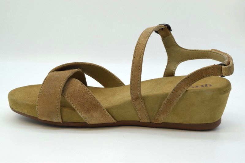 Green Comfort Cinturino fibia collo intreccio pianta MARTA 033 Sand