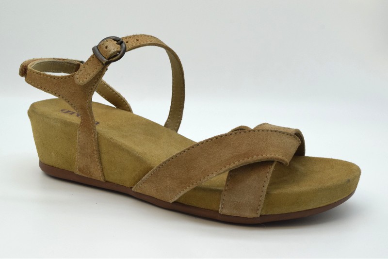 Green Comfort Cinturino fibia collo intreccio pianta MARTA 033 Sand