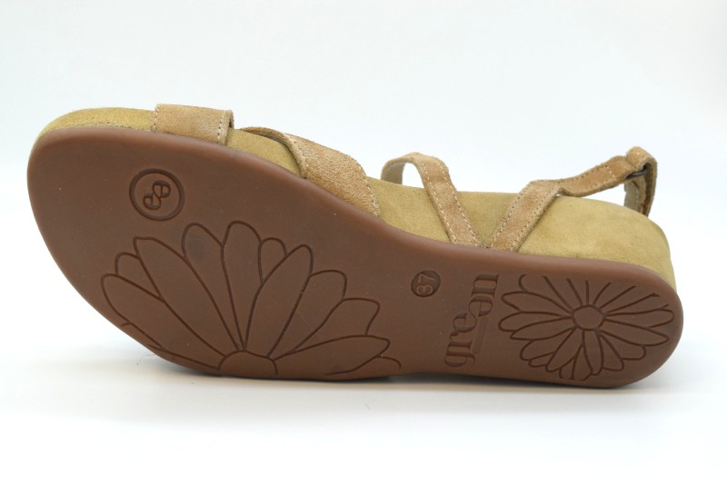 Green Comfort Cinturino fibia collo intreccio pianta MARTA 033 Sand