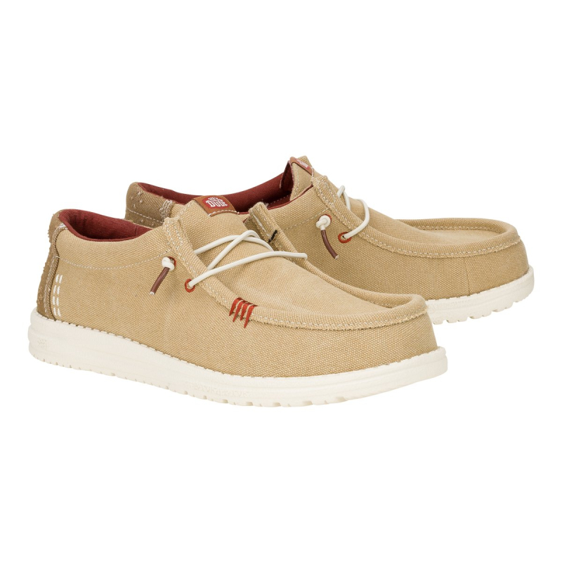 Hey Dude Scarpa Stringata  Due Buchi Slip Ins WALLY WORKWEAR Incense/multi