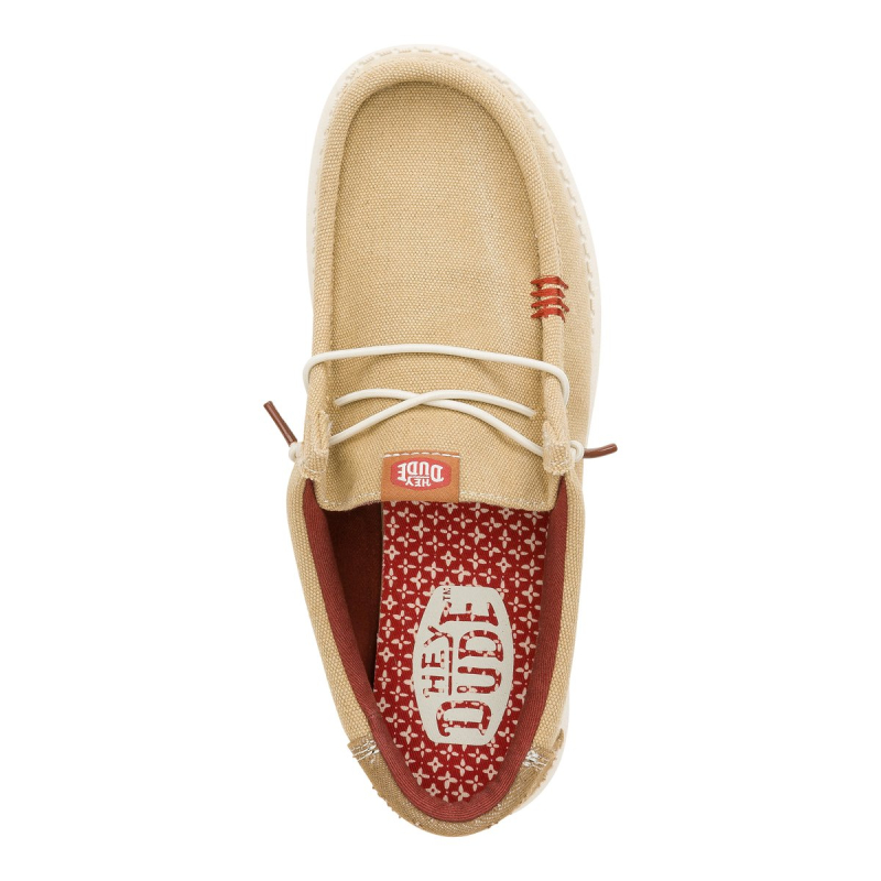 Hey Dude Scarpa Stringata  Due Buchi Slip Ins WALLY WORKWEAR Incense/multi