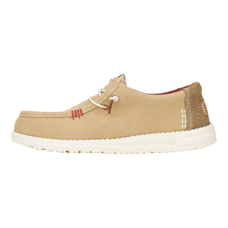 Hey Dude Scarpa Stringata  Due Buchi Slip Ins WALLY WORKWEAR Incense/multi