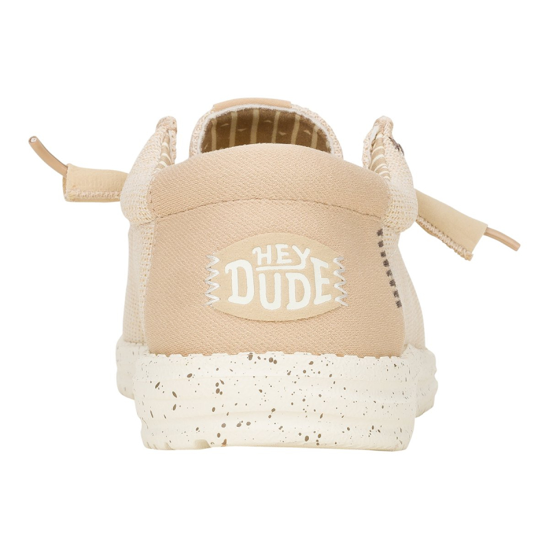 Hey Dude Stringata Con Due Buchi In Tela Elastica WALLY STRETCH SOX Irish/cream/egret