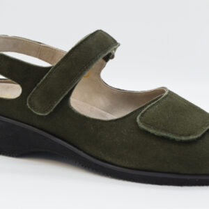 Tomasi Sandalo bestseller 2 velcri forma new nina VALE SABOT Camoscio Pino
