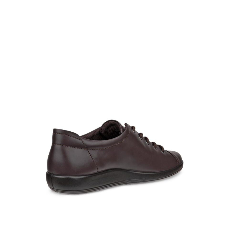 Ecco Sneaker donna Soft 2.0 Tie 206503 01178 Mocha