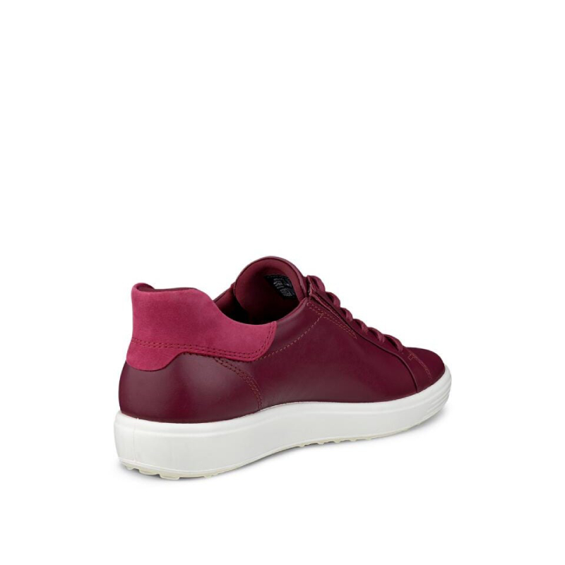 Ecco Ecco Soft 7 Easy Slip Lace 470843 61331 Dark Ruby/red Plum