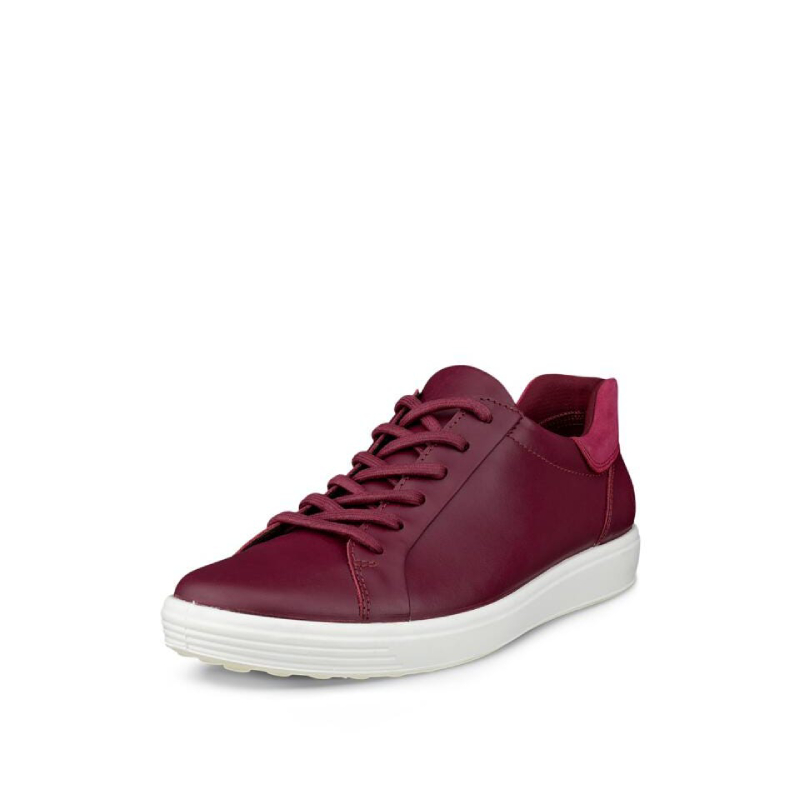 Ecco Ecco Soft 7 Easy Slip Lace 470843 61331 Dark Ruby/red Plum