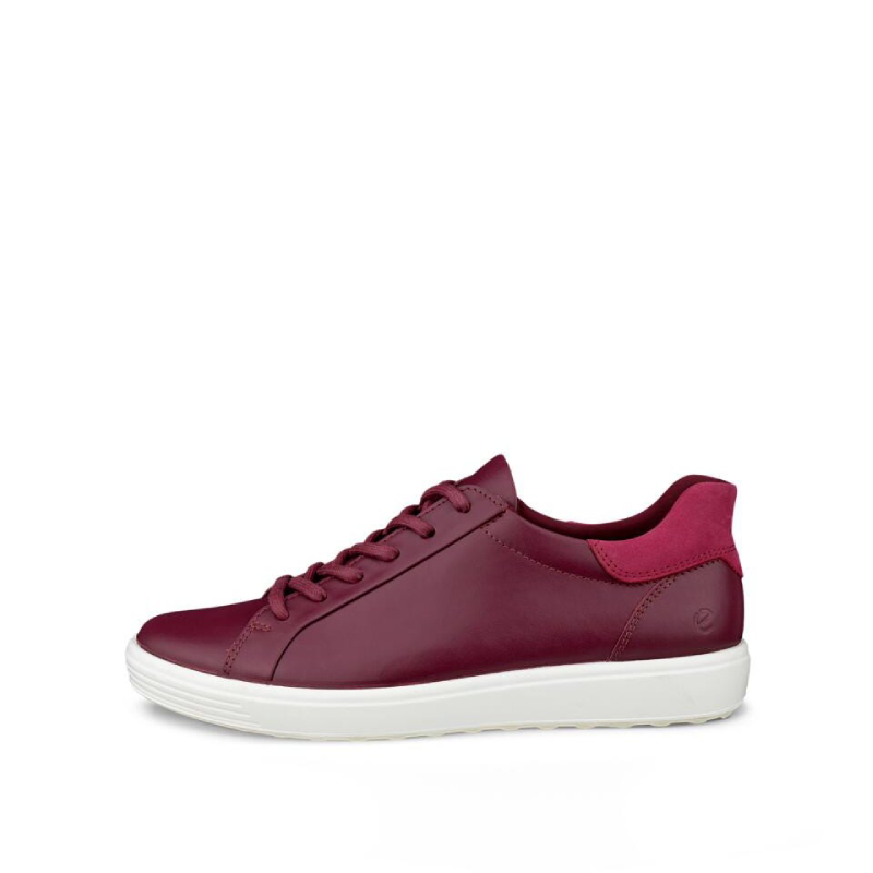 Ecco Ecco Soft 7 Easy Slip Lace 470843 61331 Dark Ruby/red Plum