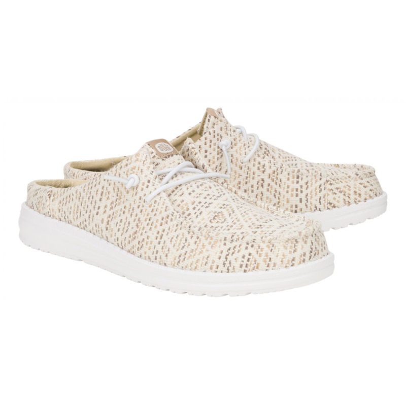 Hey Dude Sabot Tela WENDY SLIP SURF BAJA Tan/multi