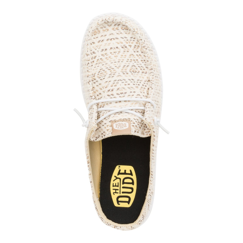 Hey Dude Sabot Tela WENDY SLIP SURF BAJA Tan/multi