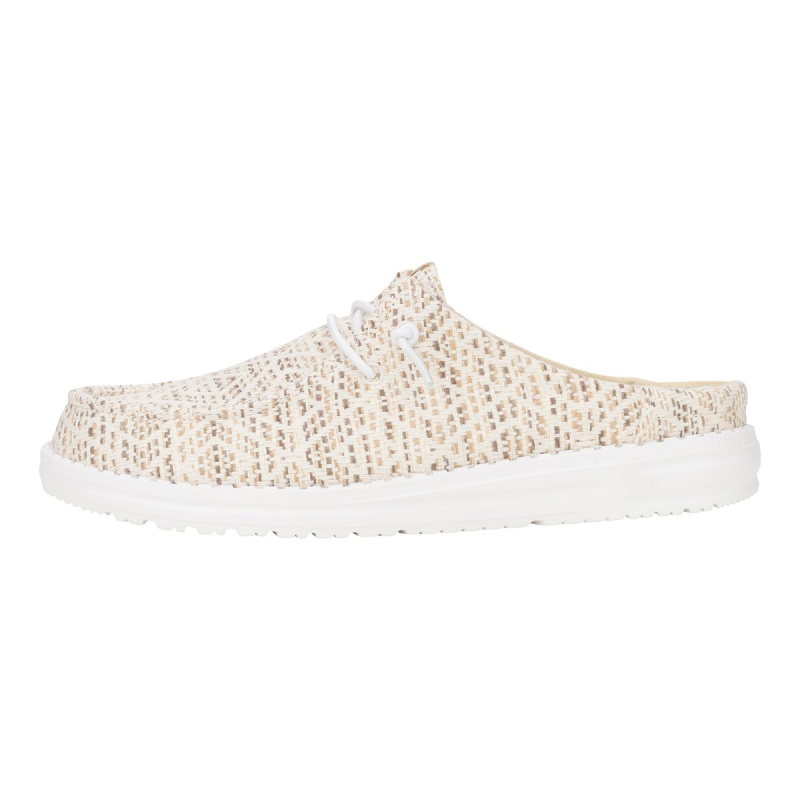 Hey Dude Sabot Tela WENDY SLIP SURF BAJA Tan/multi