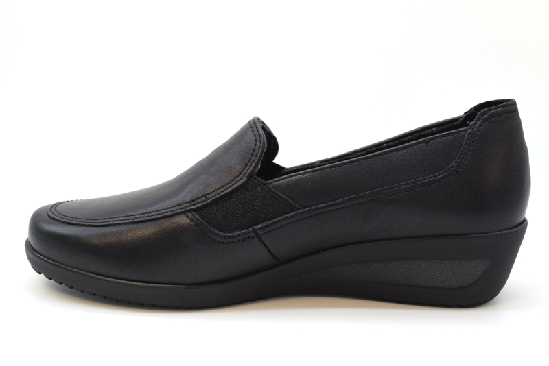 Ara Mocassino Liscio- Linea Zurich Hs-zeppa 12-40625 01 Black