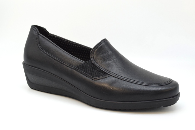 Ara Mocassino Liscio- Linea Zurich Hs-zeppa 12-40625 01 Black