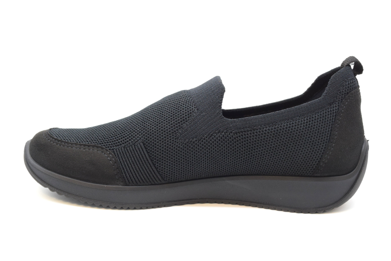 Ara Mocassino accollato tessuto Gore-Tex Lissabone Cal 12-54054 01 Black