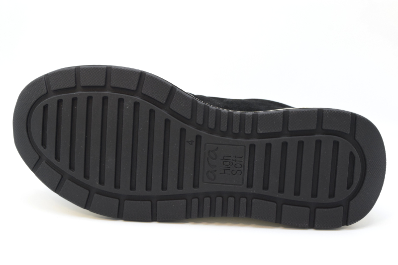 Ara Sneakers string+zip-linea Garda-calz H 12-57702 01 Schwarz/nuts