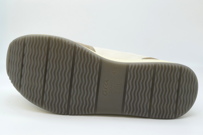 Ara Sneakers stringata+zip-linea Sapporo-calzata H 12-27540 95 Cashmere Cream