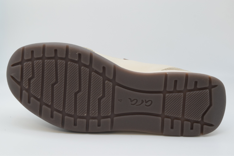 Ara Sneakers stringata + zip MONZA calzata H 12-50802 05 Cashmere/marmor