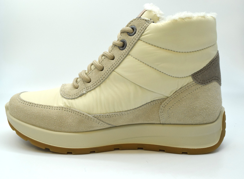 Ara Polacchino felpato stringa+cerniera linea New York 12-25106 05 Shell/cream/moon